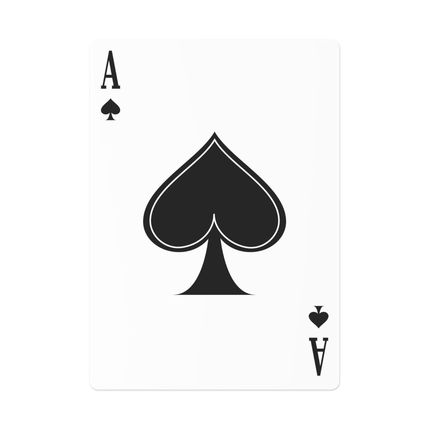 Four Tree Color Poker Cards