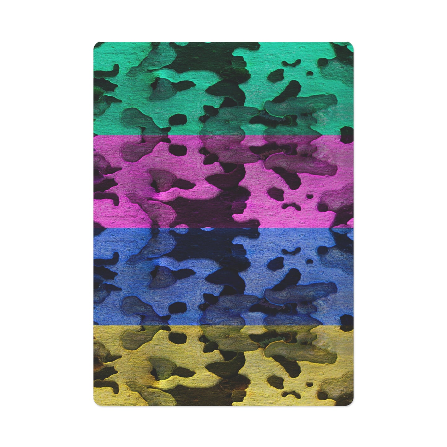 Four Tree Color Poker Cards