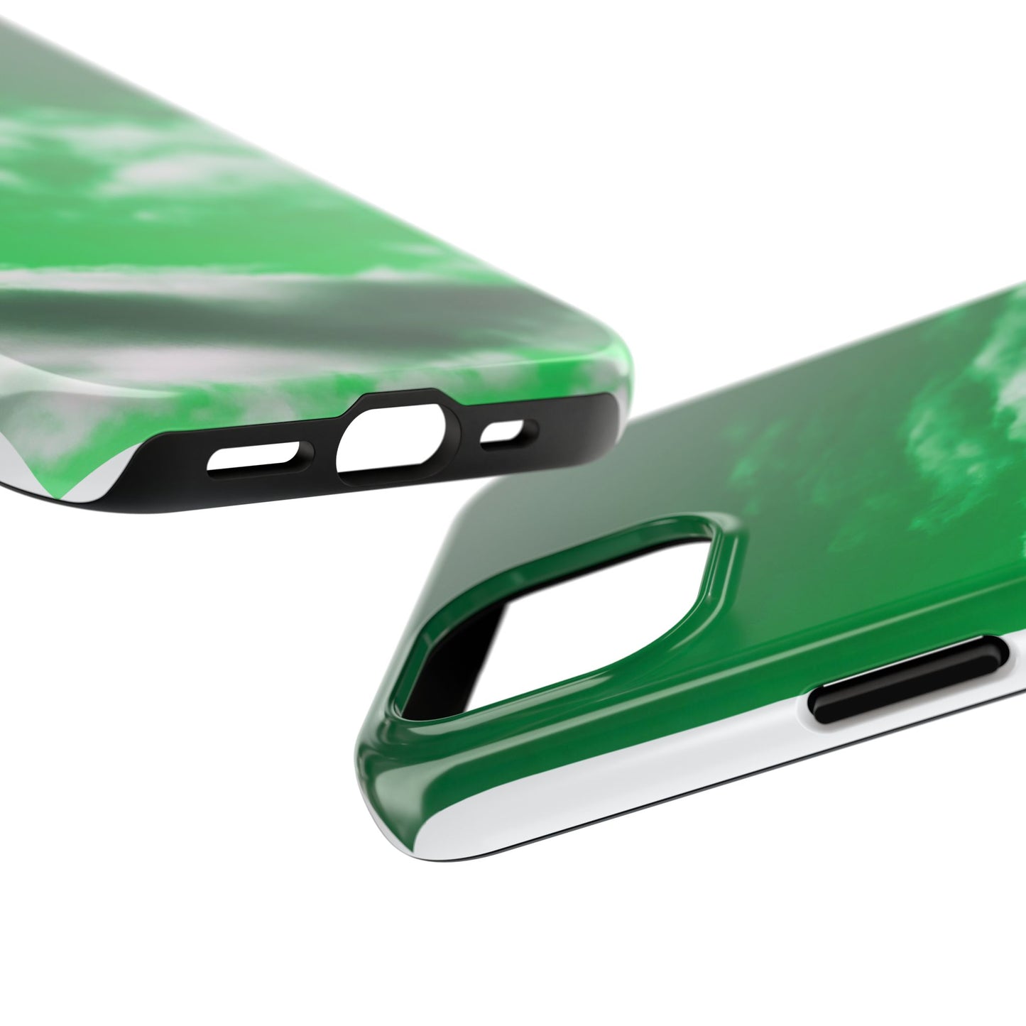 Green Cloud Tough Phone Cases