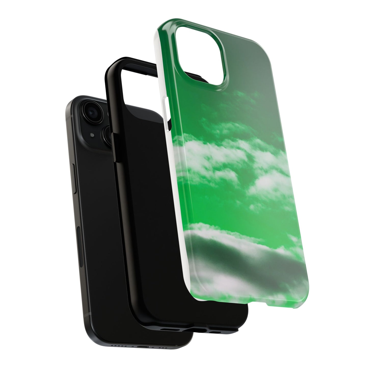 Green Cloud Tough Phone Cases