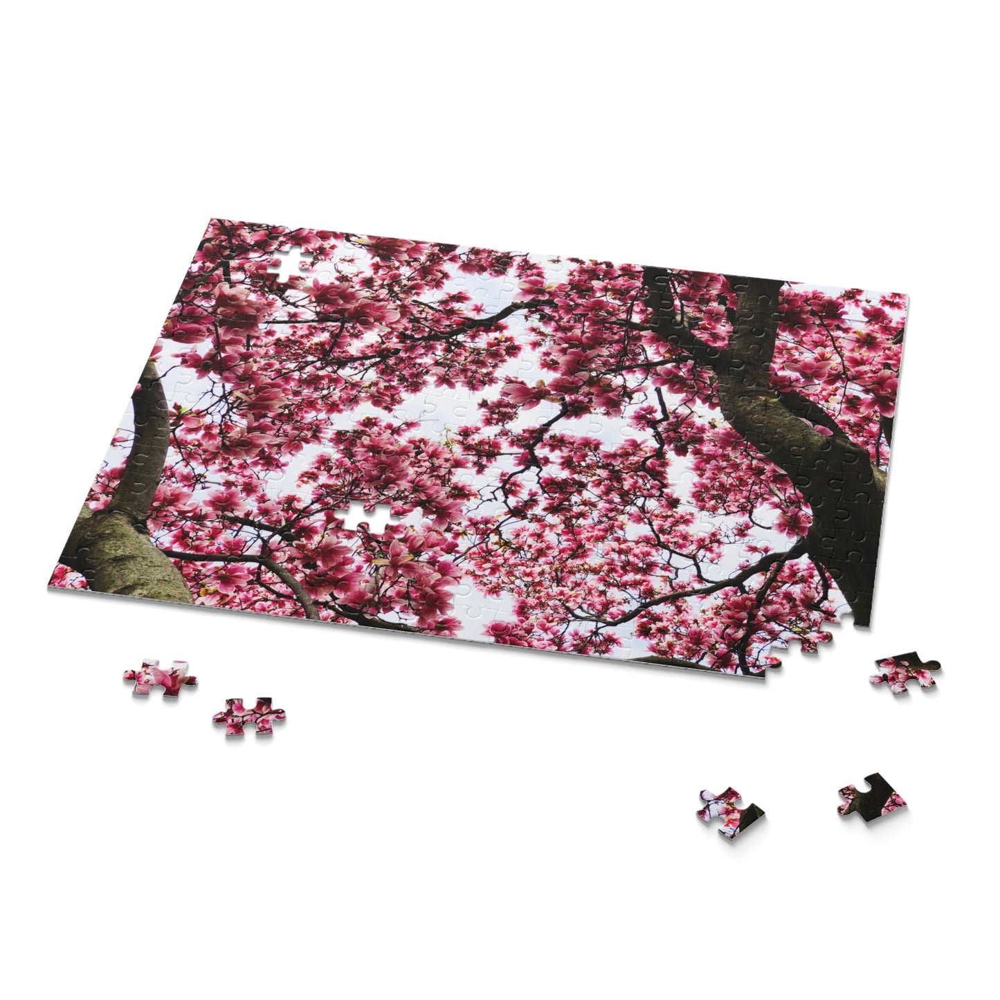 Pink Flower - Puzzle (120, 252, 500-Piece)